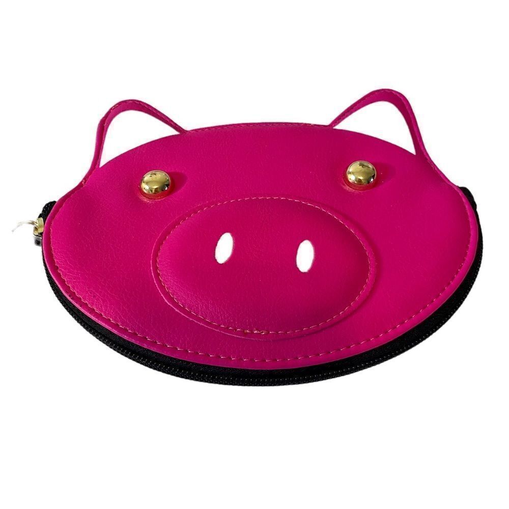 Betsey Johnson Fushia Pig 🐷 Coin Purse. Adorable!